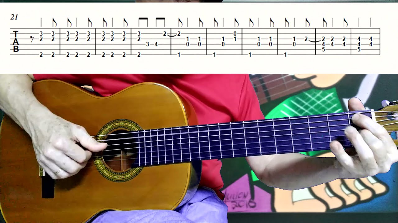 LAMENTOS  - Tablatura de violão -  Pixinguinha