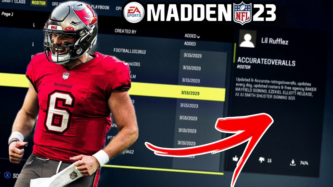How to Get Updated Free Agency Rosters on Madden 23
