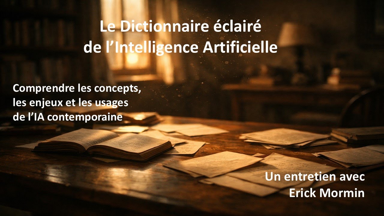 🎬 Le Dictionnaire éclairé de l’Intelligence Artificielle — Entretien long avec Erick Mormin