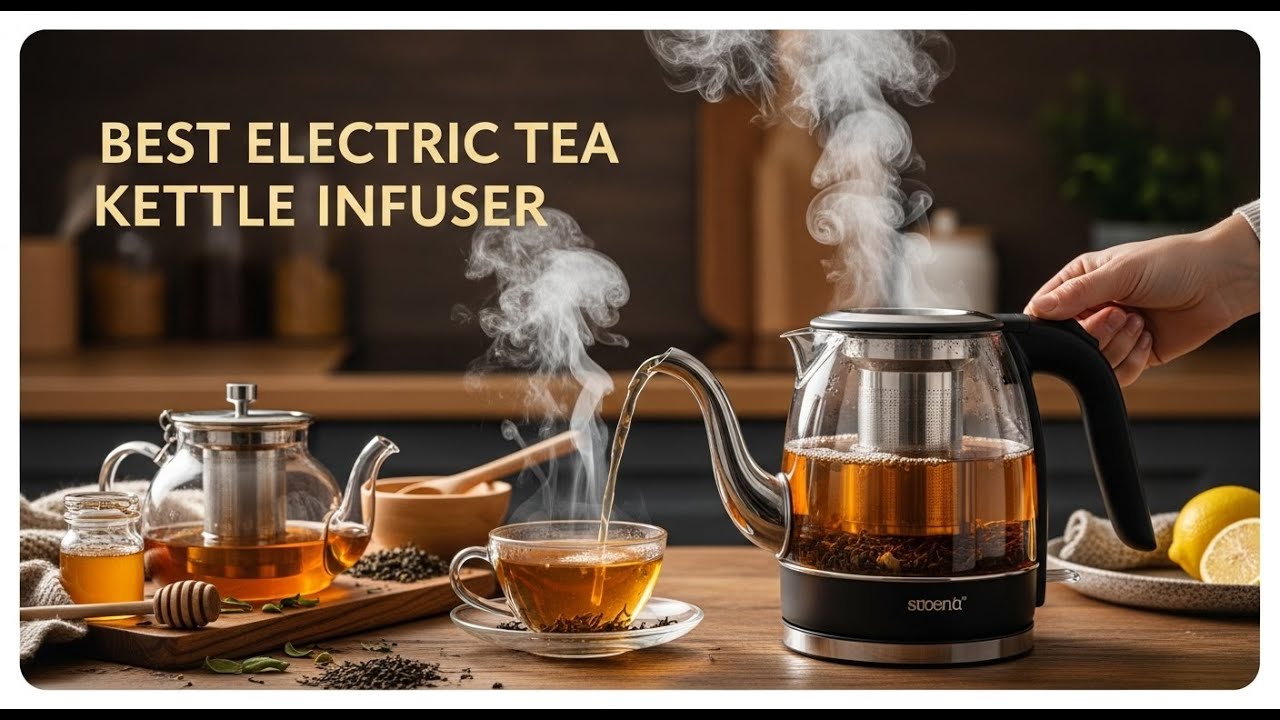 TOP 5 Best Electric Tea Kettle with Infuser 2026 | Transform Your Tea Ritual with These Kettles