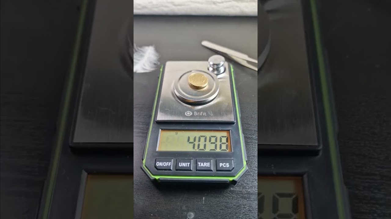 What is the weight of 10 Euro cent?
