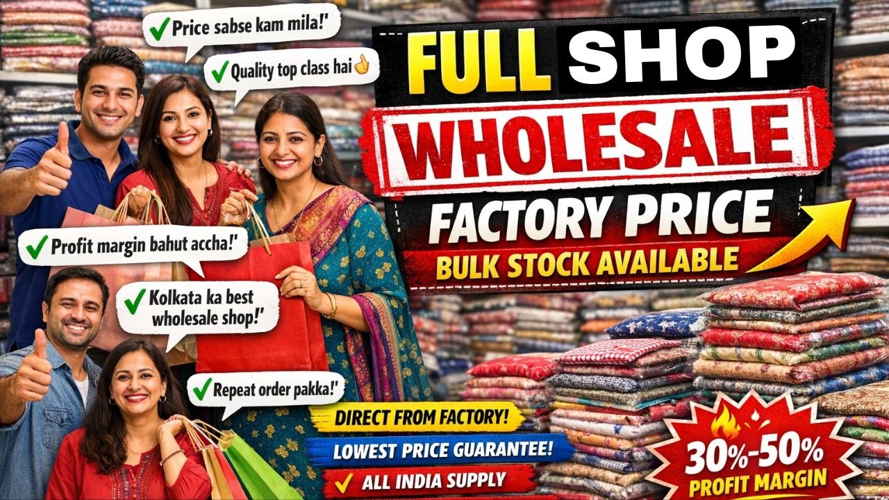 Burrabazar Biggest Garments Shop | All Types Clothing Available | 15000+ Satisfied Customers