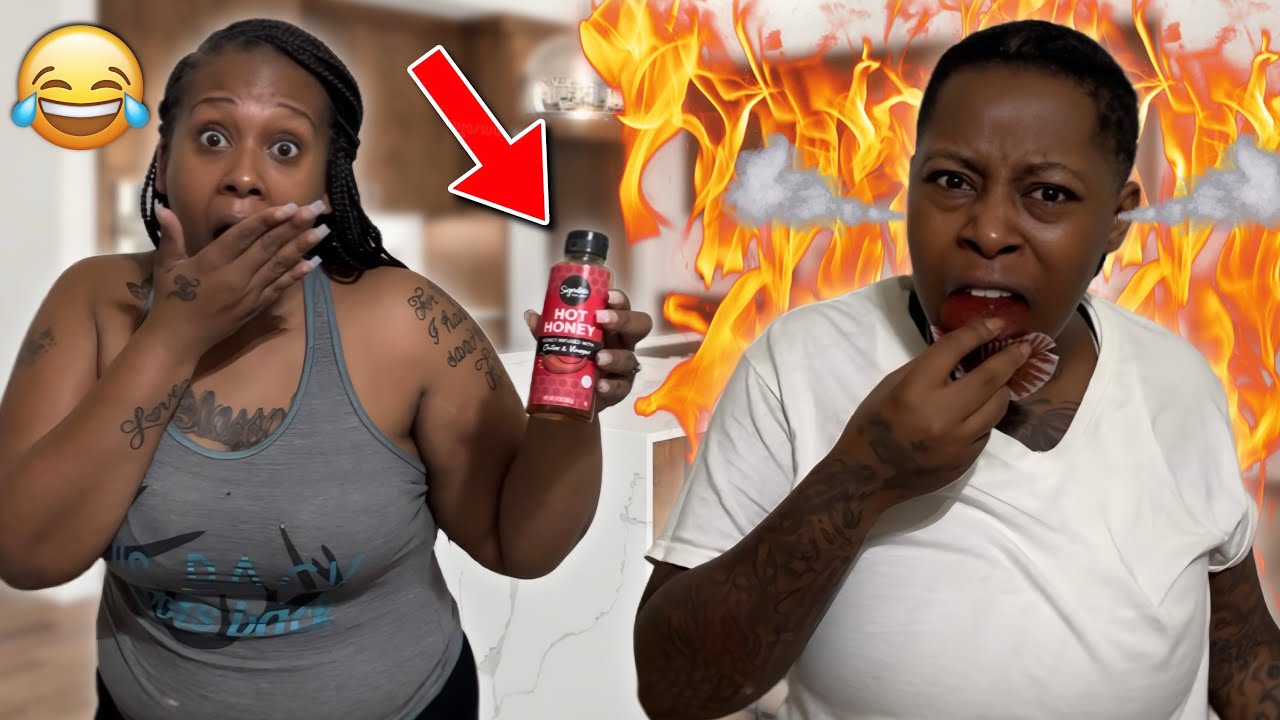 WORLDS HOTTEST HOT HONEY 🍯 IN MY ANGRY WIFE DESSERT!! 🥵