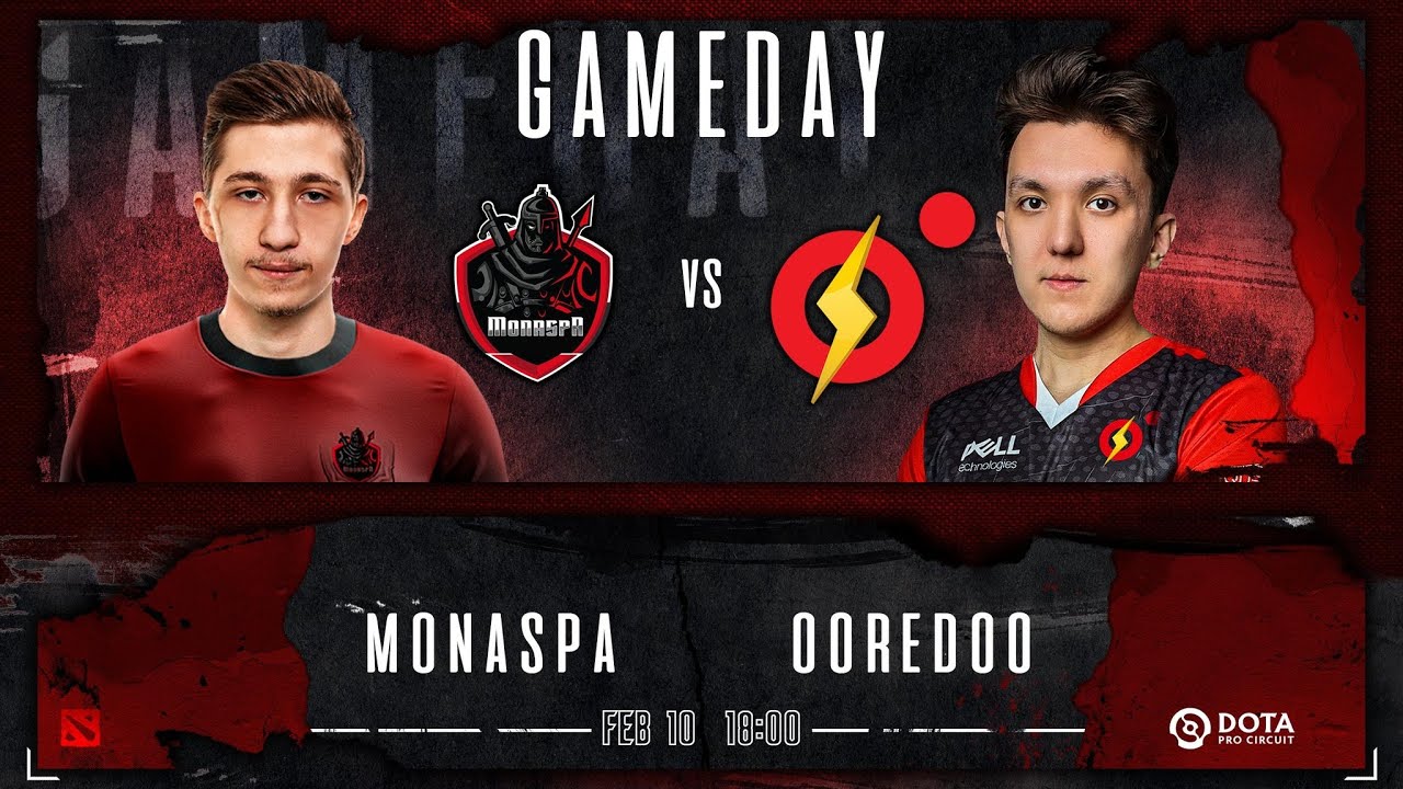 DOTA 2 DPC WEU Div II  -  Monaspa vs Ooredoo Thunders