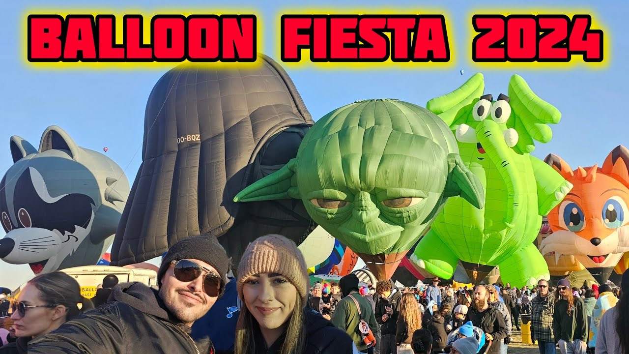 Fun Morning Watching Hot Air Balloons At The Albuquerque International Balloon Fiesta 2024