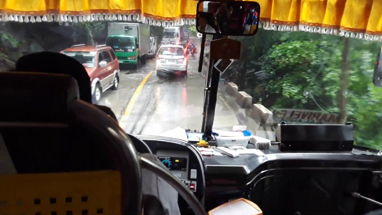 Genesis Transport Service Inc. 818598 going down ZigZag Road of Mariveles, Bataan.
