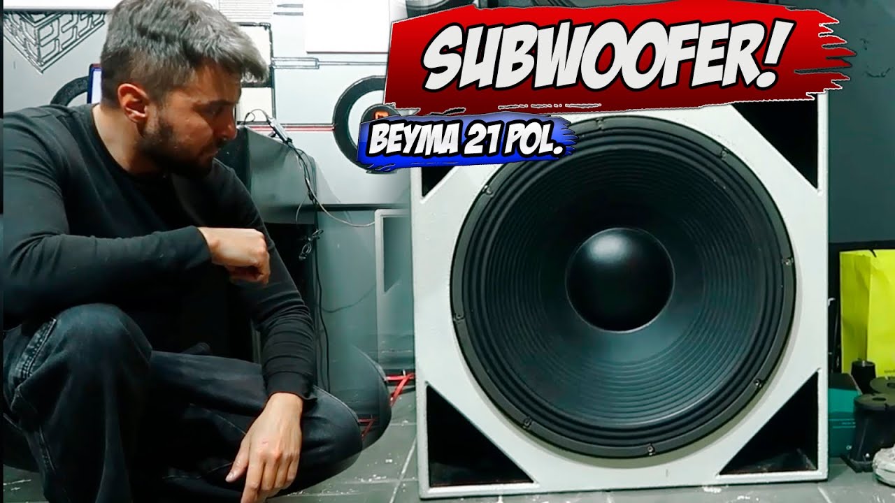 Testei um Subwoofer GRINGO NEODÍMIO de 21 Polegadas que custa + de 7 MIL REAIS Beyma 21SW1600ND