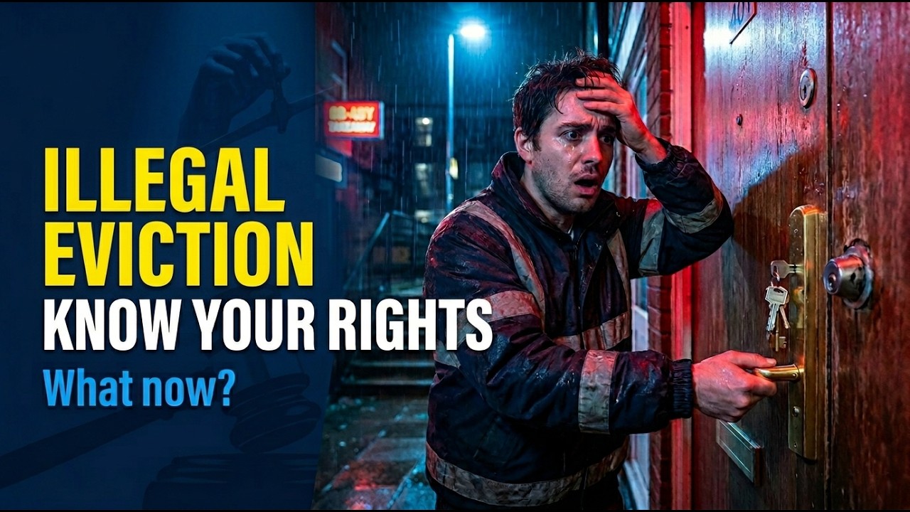 UK Tenant Rights EXPOSED &ndash; Real Illegal Eviction Case | Locked Out Without Notice? | BritLaws