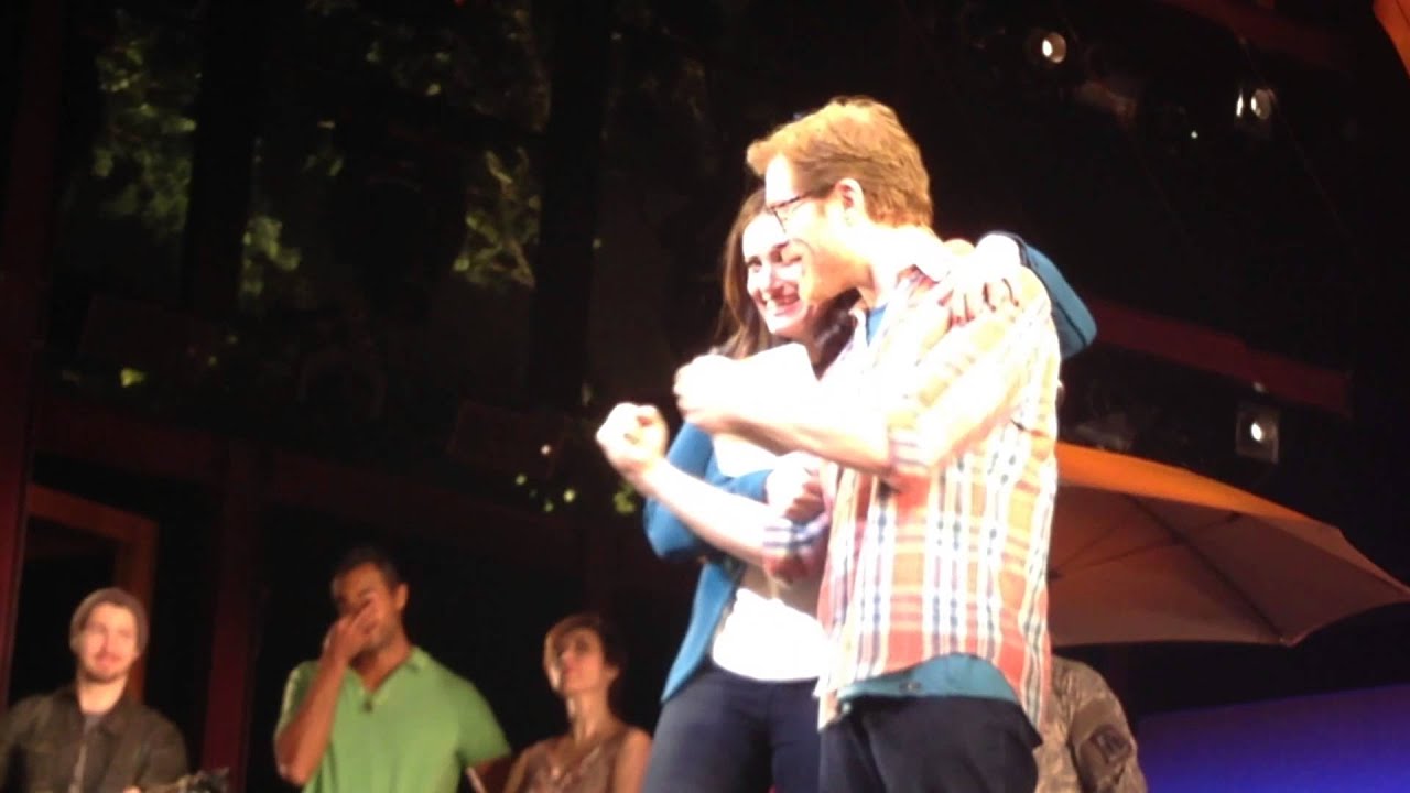 Idina Menzel IFTHEN musical 11/24/2014 tired tired Idina.