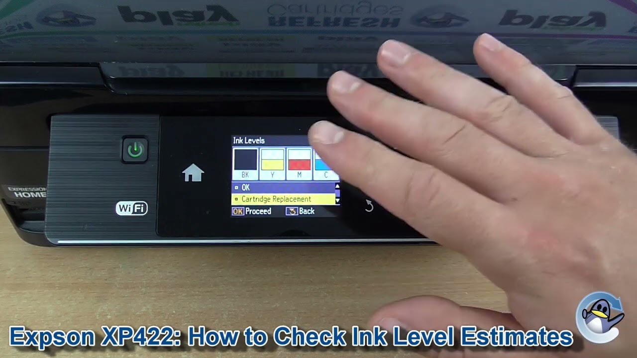Epson Expression Home XP-422: How to Check Estimated Ink Levels
