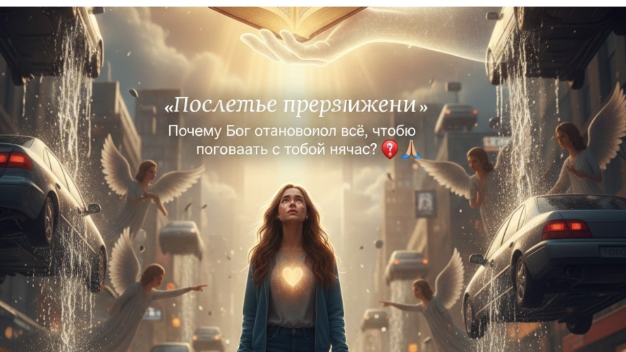 В заключение: Почему Бог остановил всё, чтобы поговорить с тобой именно сейчас? 🛑🙏