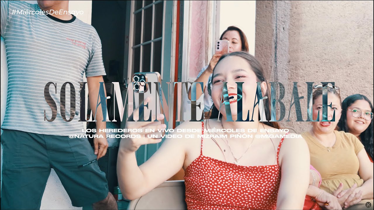 Solamente Alabale 🙏🏼🎶  (Coritos) | Los Herederos  | #MiercolesEnsayo