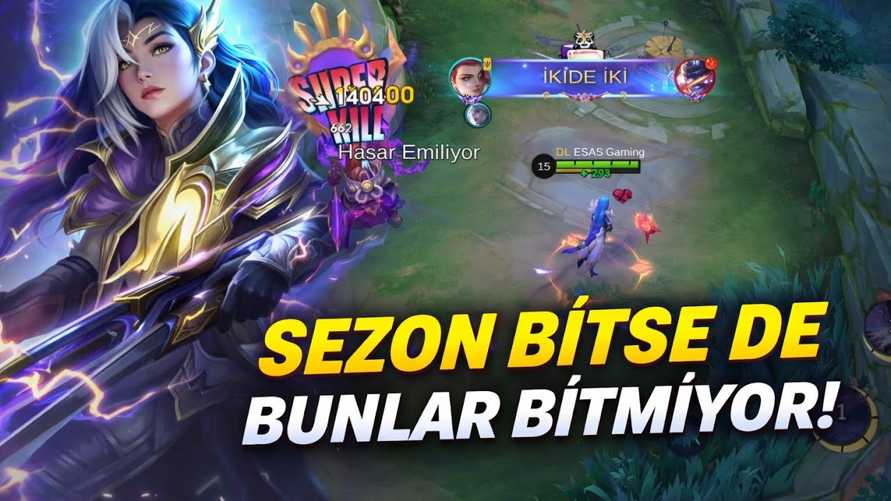 SEZON BİTSE DE FEEDERLAR BİTMİYOR - LESLEY GAMEPLAY | Mobile Legends 