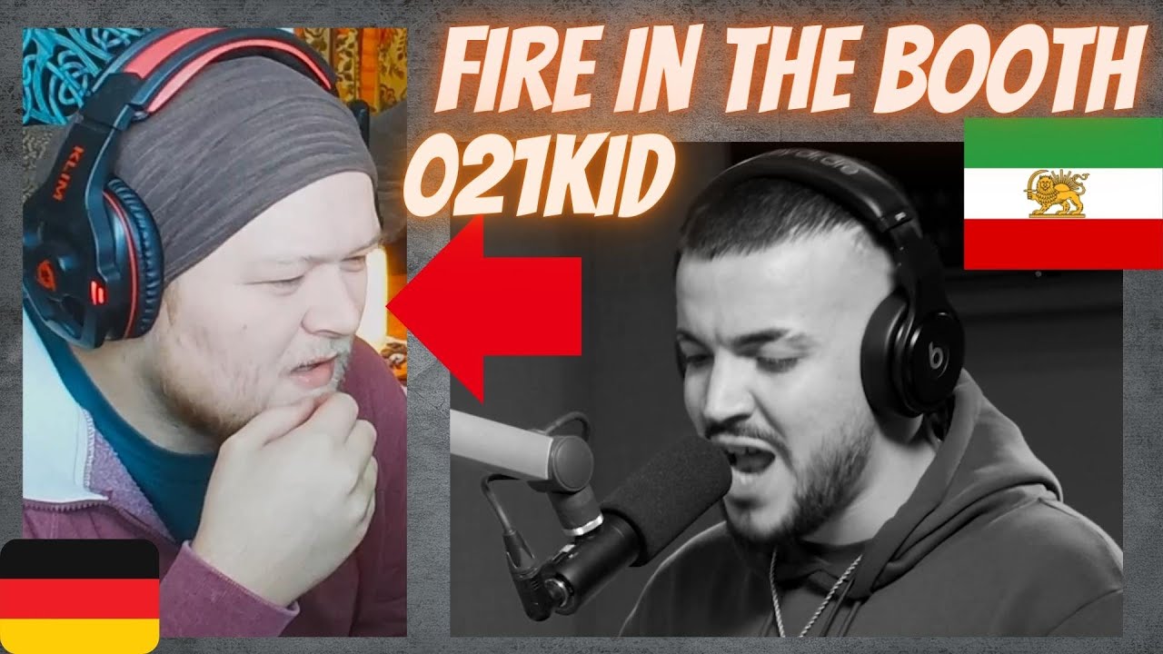 PERSIAN DRILL KING | 🇮🇷 021kid - Fire in the Booth | GERMAN Reaction