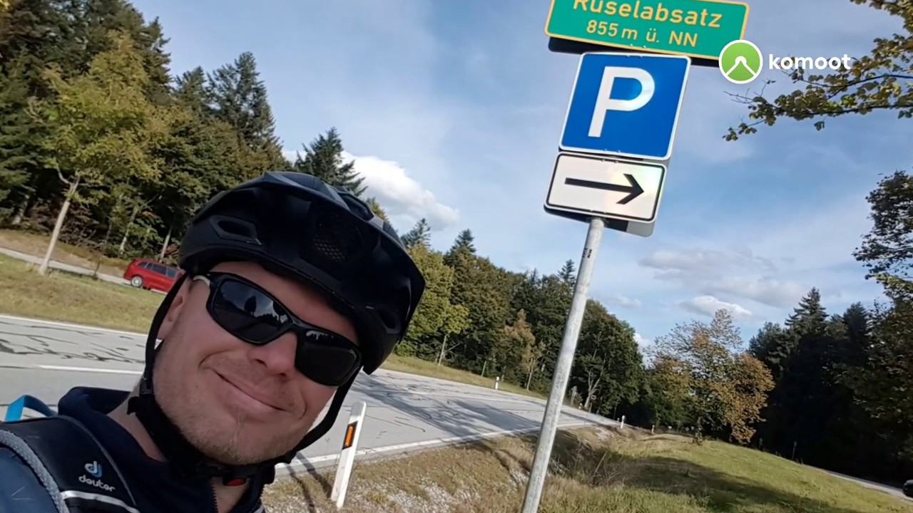 MTB-Tour Plattling Deggendorf Grafling Englburgsried Loderhart H&uuml;tte Ruselabsatz #MyKomootStory