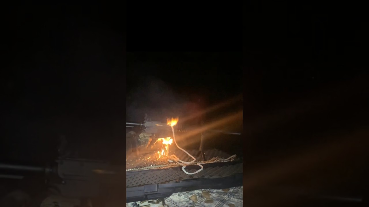 Belt Fed LM7 suppressed at night
