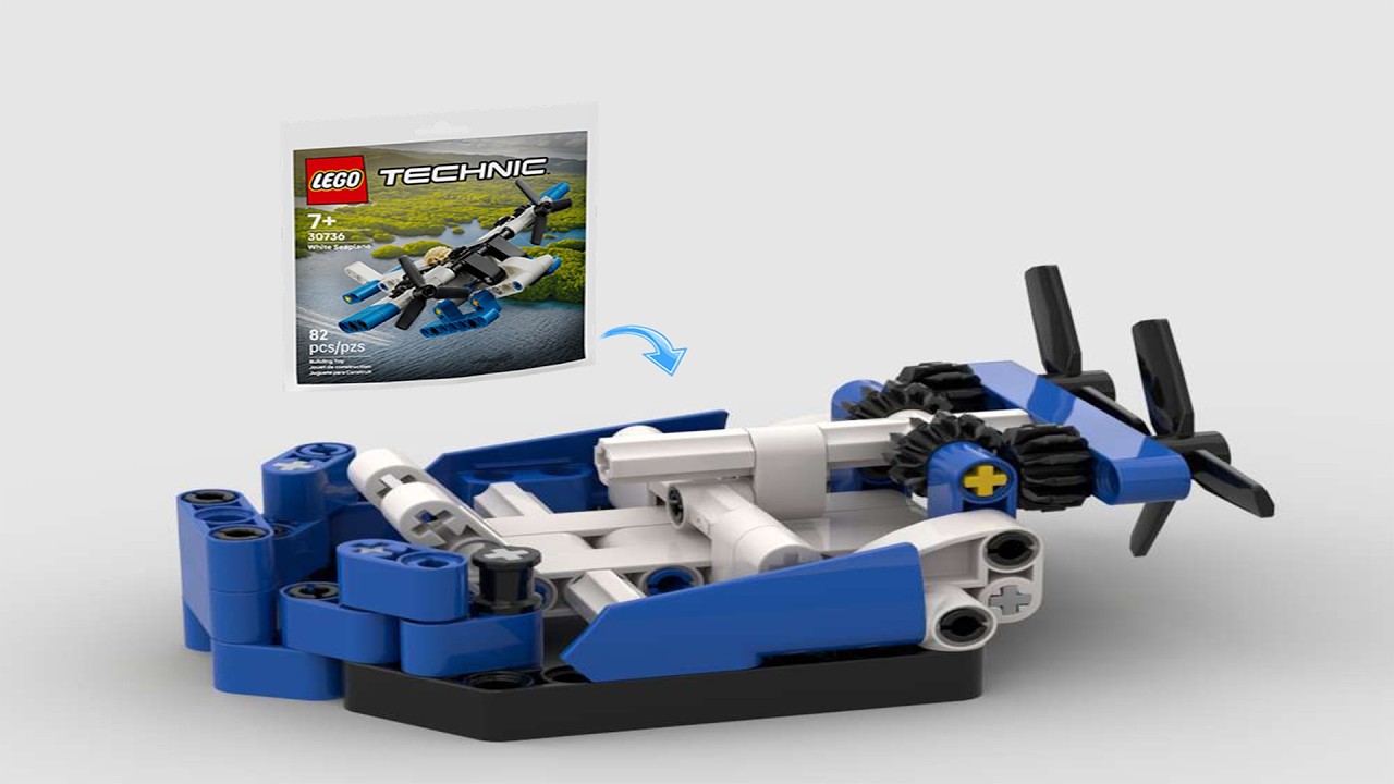 LEGO Technic Hovercraft 30736 Alternate Build.