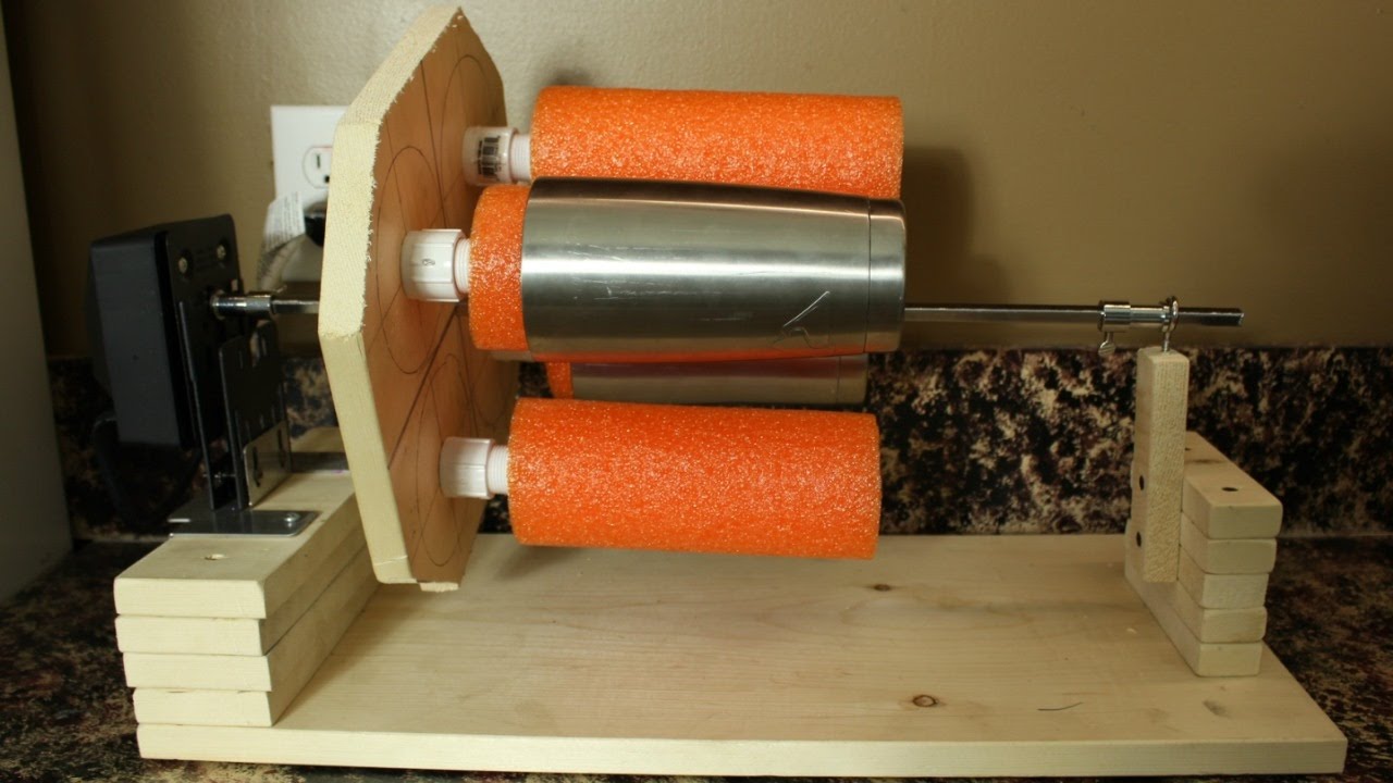 DIY | HOW I BUILT A MULTIPLE ROTISSERIE CUP TURNER