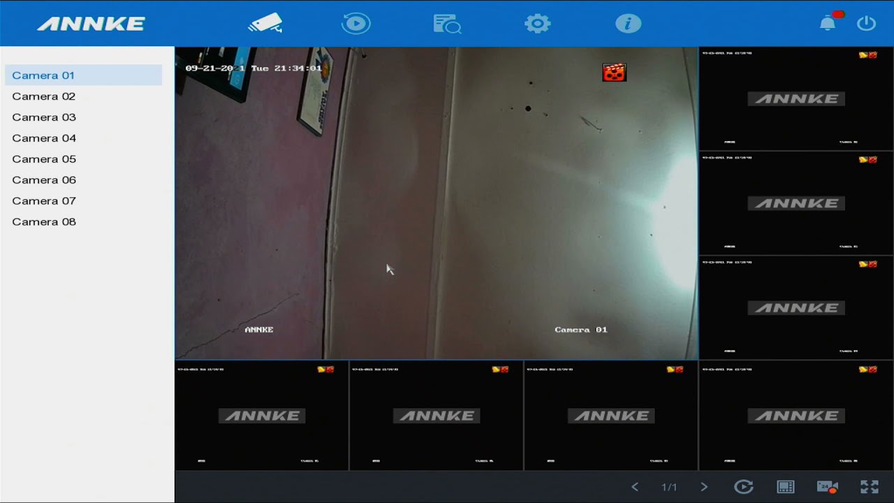 Verification code on the Annke DVR