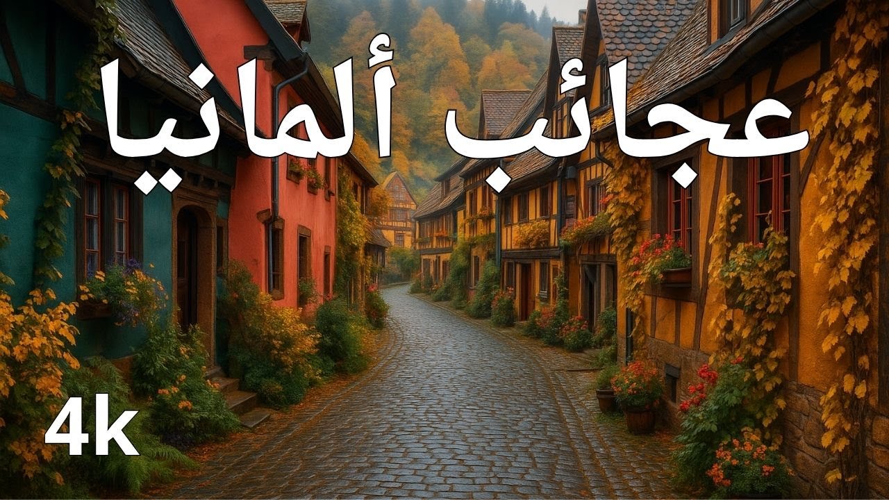 عجائب ألمانيا _ الأماكن الأكثر روعة في ألمانيا _ فيديو سفر 4K