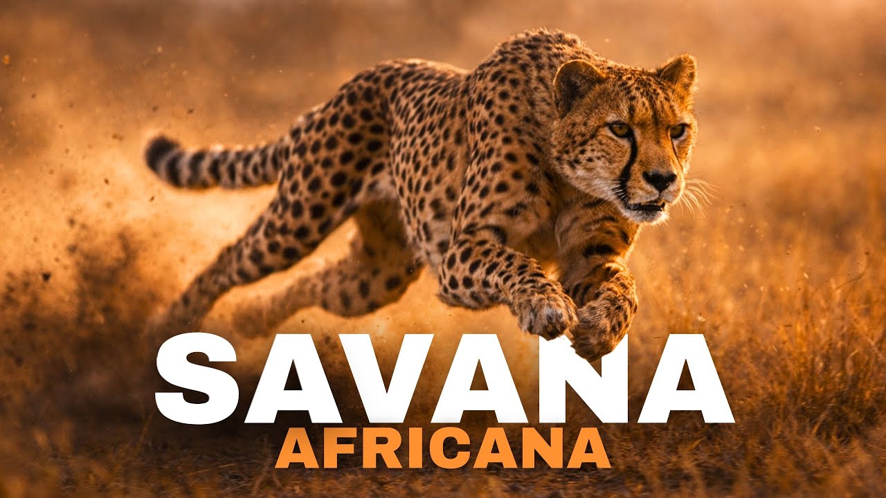 SAVANA AFRICANA | A Batalha diária dos PREDADORES pela SOBREVIVÊNCIA | Documentário 4K