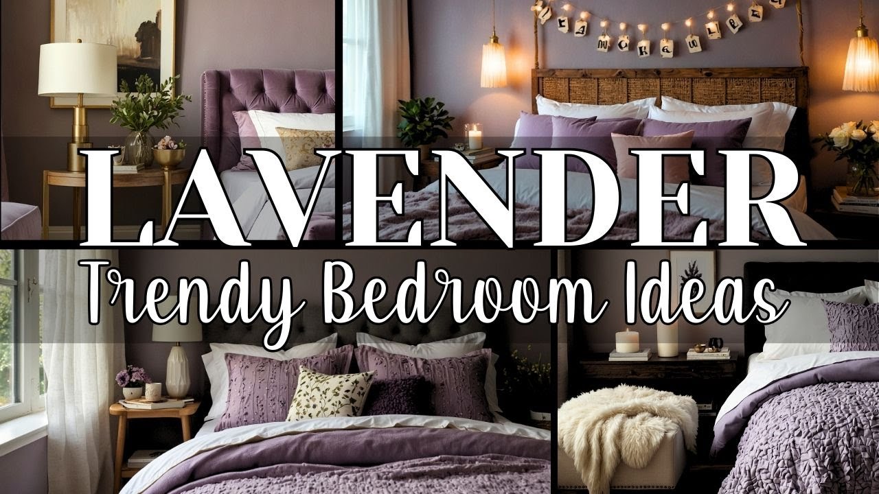 Trendy Lavender Bedroom Ideas | Soft, Stylish & Soothing Decor Inspiration for 2025