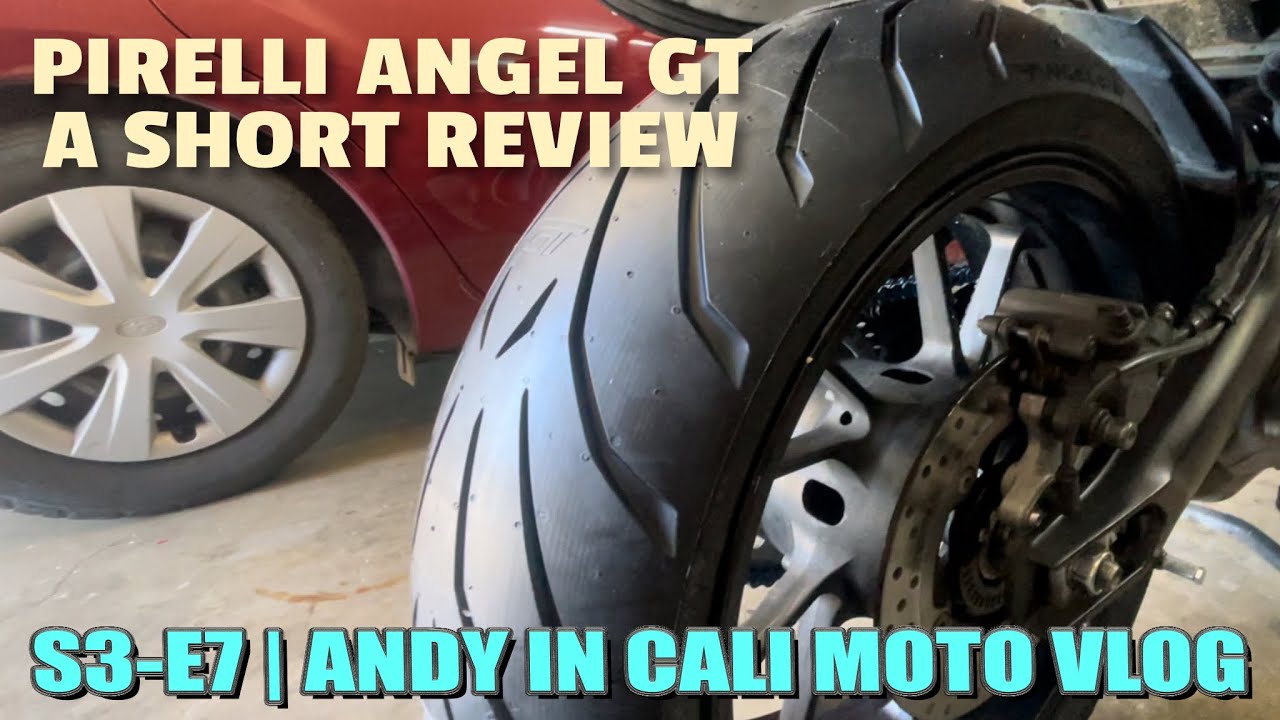My Pirelli Angel GT Tire Review and Break In Ride #motovlog #travelvlog #motorcycles