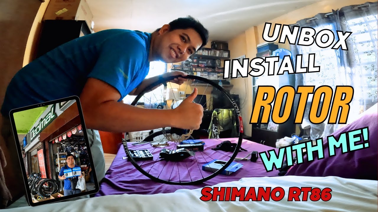 Upgradetitis Part 4 - Deore XT RT86 6-bolt rotor unboxing & installation