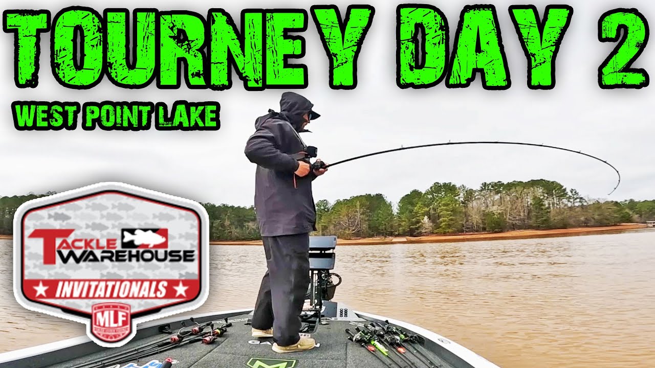 Fishing for $80,000 on West Point Lake for MLF PRO BASS TOURNAMENT