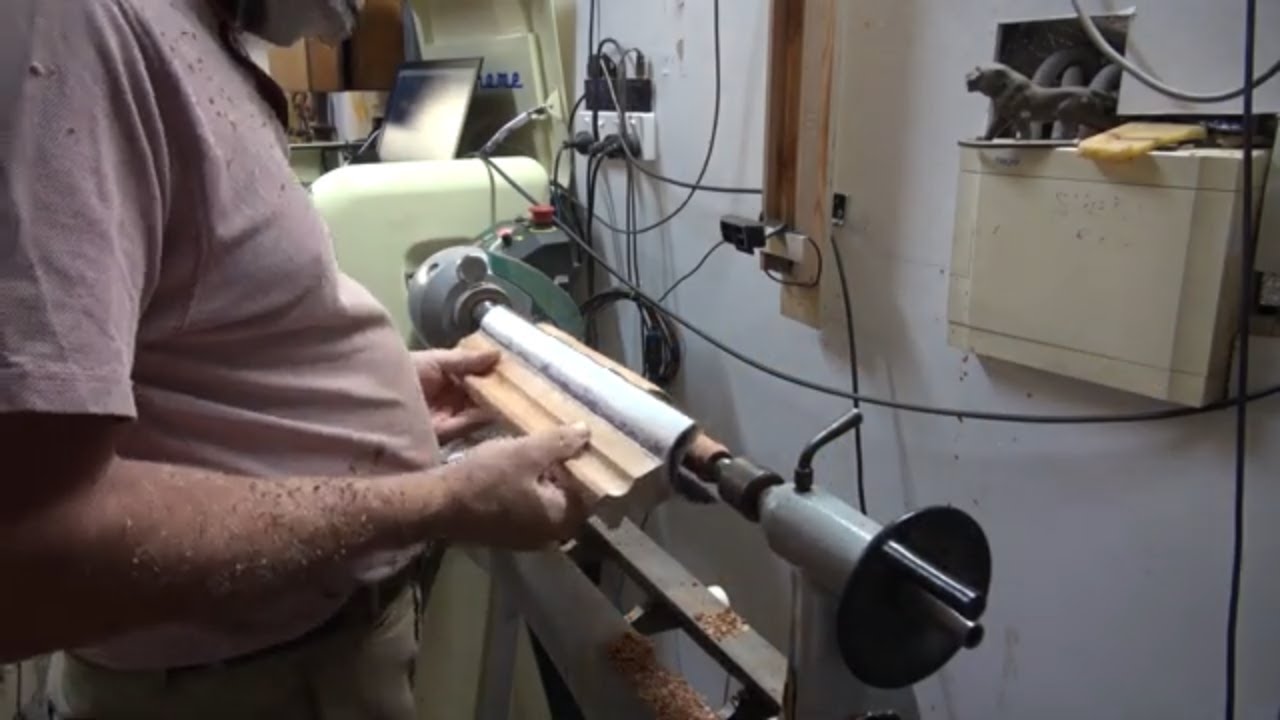 Turning Perfect cylinders using a Homemade sanding jig.