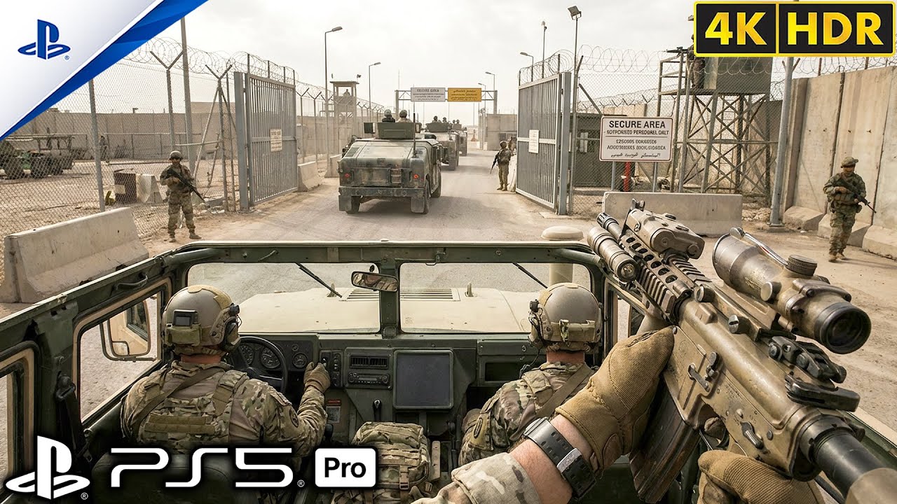 (PS5) US Marines Trapped in a Secret Intelligence Mission | Realistic Gameplay [4K60FPS] Battlefield