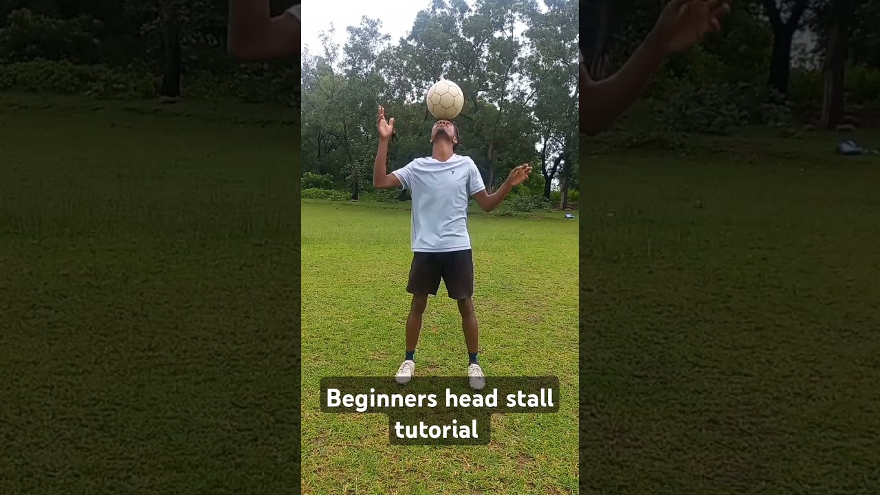 Head stall tutorial | beginners easy way to learn head stall | #football #tutorial