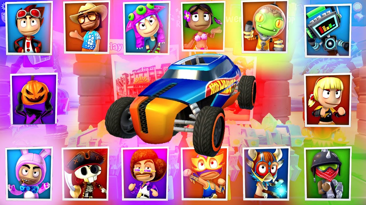 Rip Rod ft All Character - Hot Wheels - Beach Buggy Racing 2