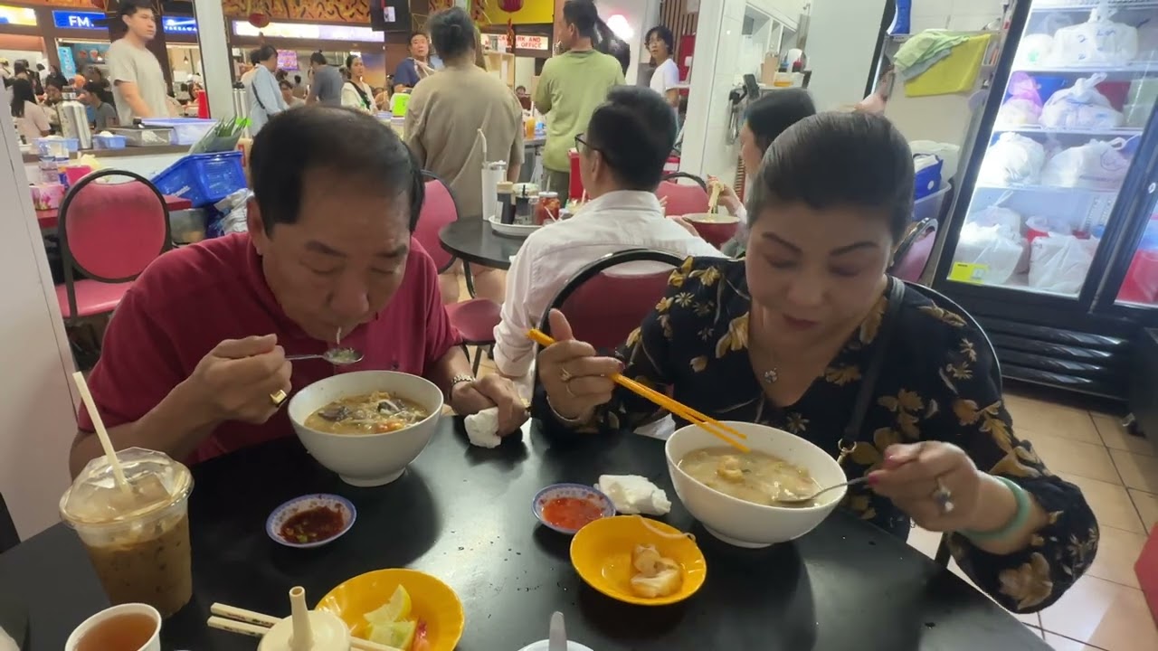 Thứ 7 đi ăn cháo hải sản ở, Hữu Thành, Footscray Market - Cuộc Sống Ở Úc 🇦🇺 