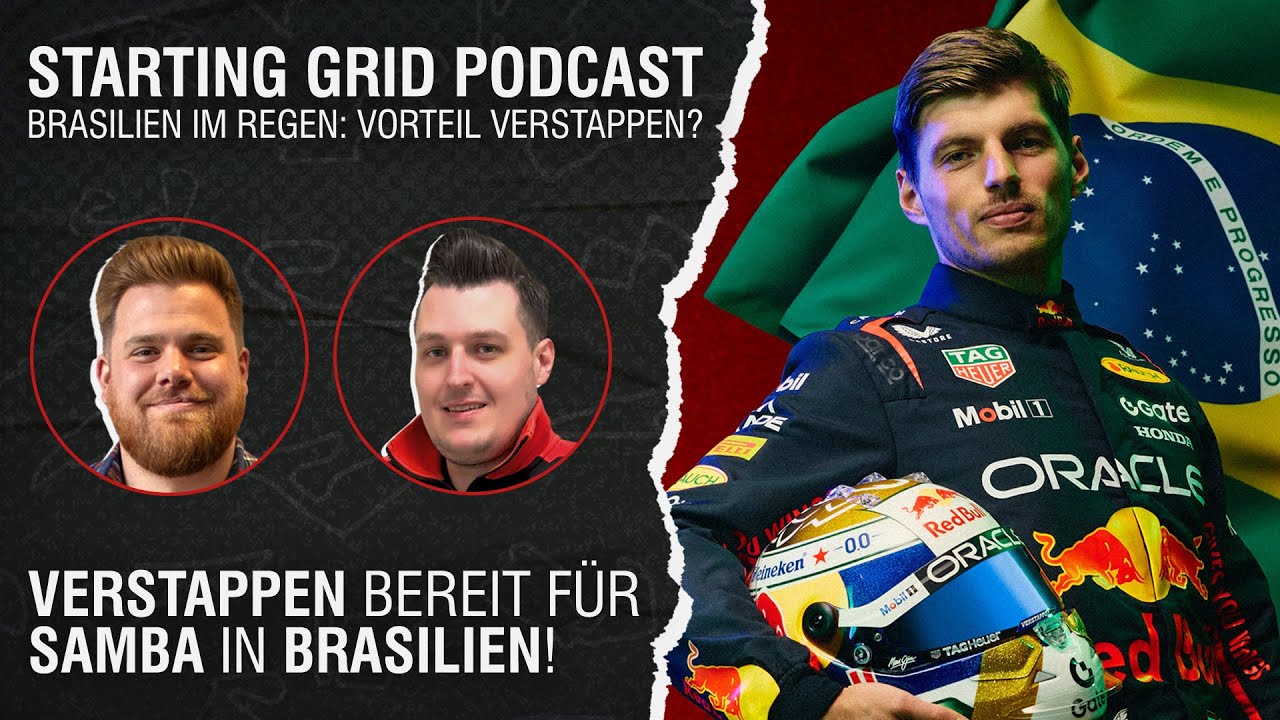 Brasilien im Regen: Vorteil Verstappen? | Starting Grid Podcast