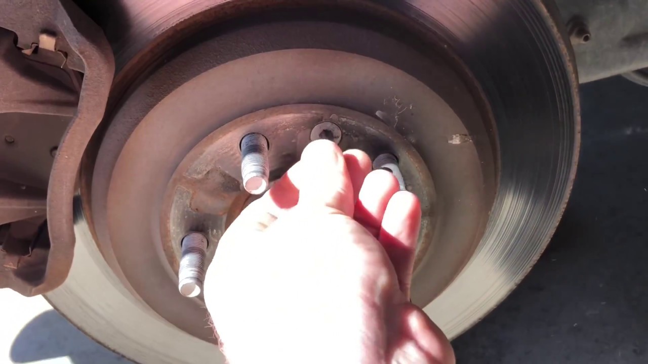 Replace Rear Brake Pads and Rotors 2011-13 Ford Edge