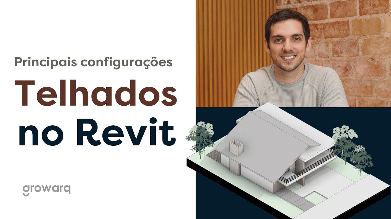 PRINCIPAIS CONFIGURAÇÕES DE UM TELHADO NO REVIT
