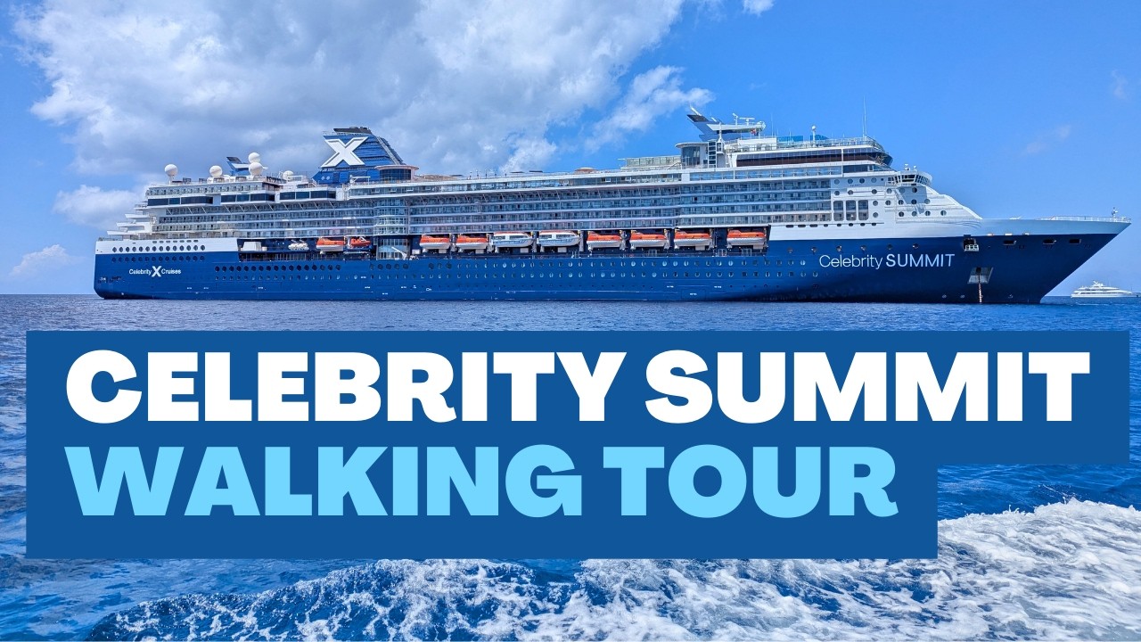 Celebrity Summit Full Ship Tour. A walking tour of this updated Celebrity cruise ship #cruiseship