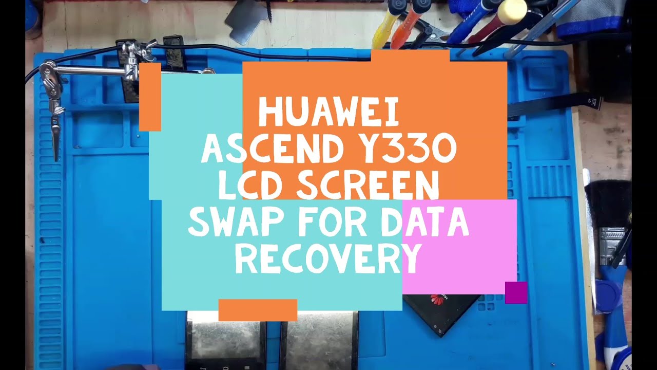 Huawei Ascend Y330 LCD Screen Swap... #Huawei #repair #lcd