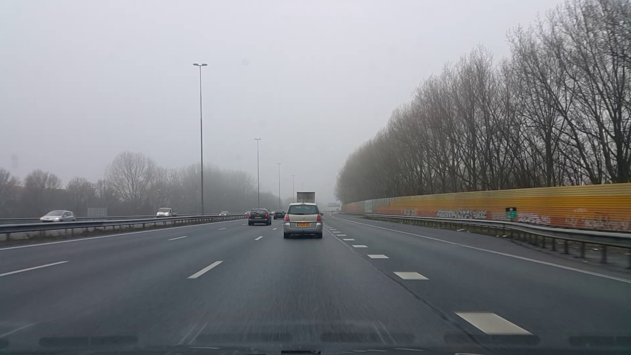 Dashcam Beelden Amsterdam : A9 Knooppunt Holendrecht》Badhoevedorp en Raasdorp.