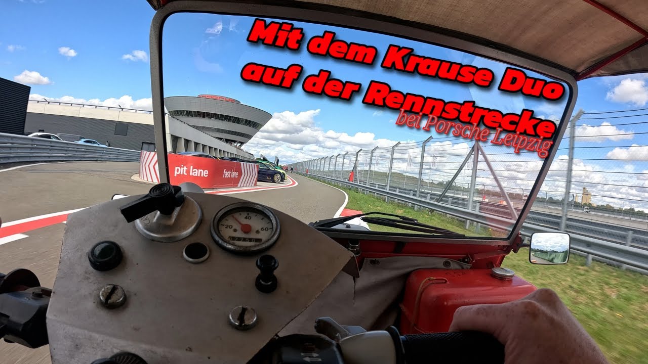 Krause Duo auf der Rennstrecke bei Porsche Leipzig | Cars & Coffee 2025 | Simson