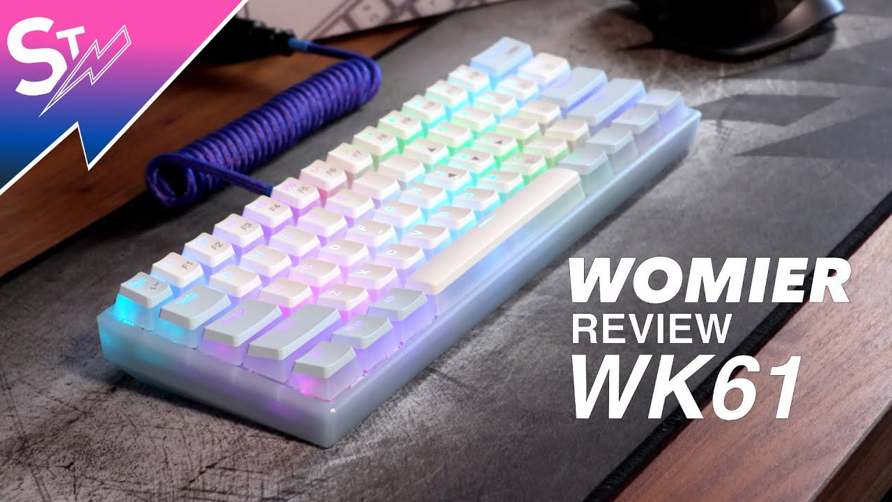 Womier WK61 Mechanical Keyboard Review: Way Better Than $40!