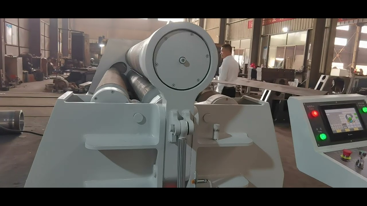 W12 16×2000 Hydraulics Plate Rolling With 4 Rolls