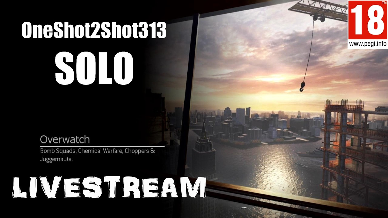 MW3 Survival Solo Overwatch Pt1 (18 As Specified By The Developers)
