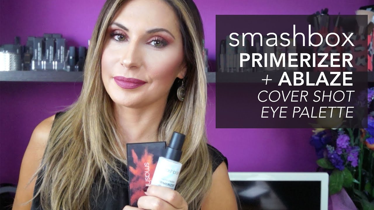 SMASHBOX PHOTO FINISH PRIMERIZER + ABLAZE COVER SHOT EYESHADOW PALETTE