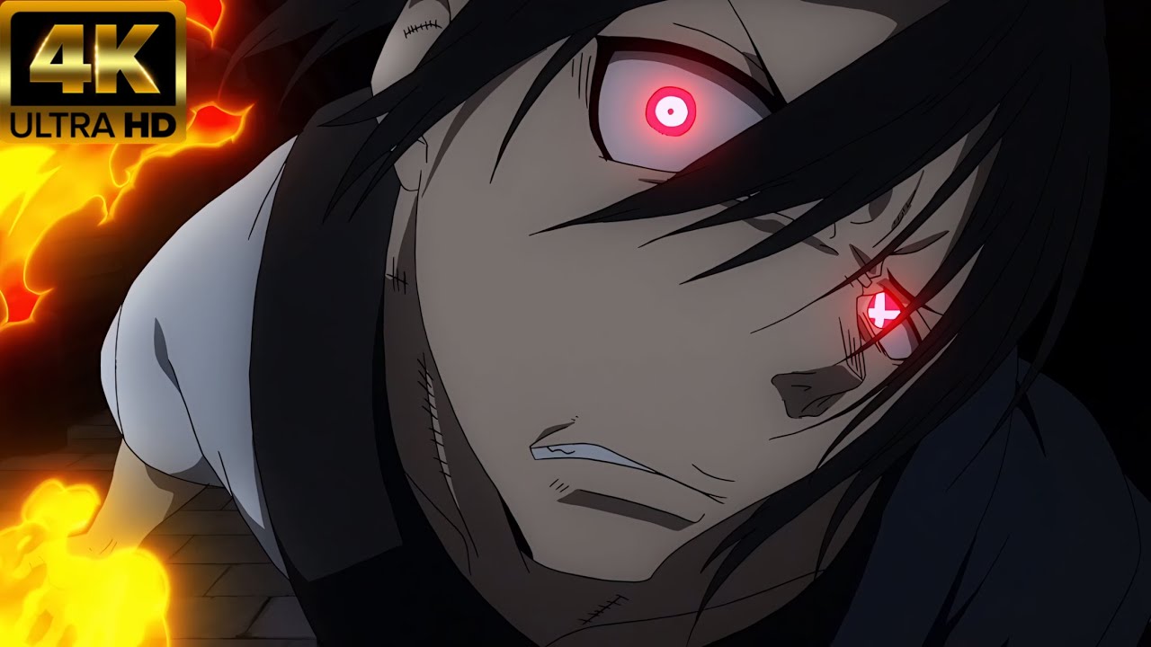 Benimaru vs Infernal 4K - Fire Force EP14