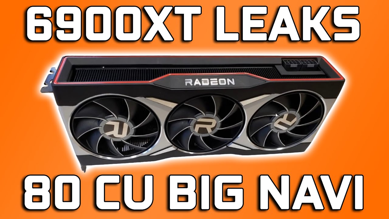 Big Navi 6900XT Leaks vs RTX 3080 Performance - RDNA2 RX 6000 Specs
