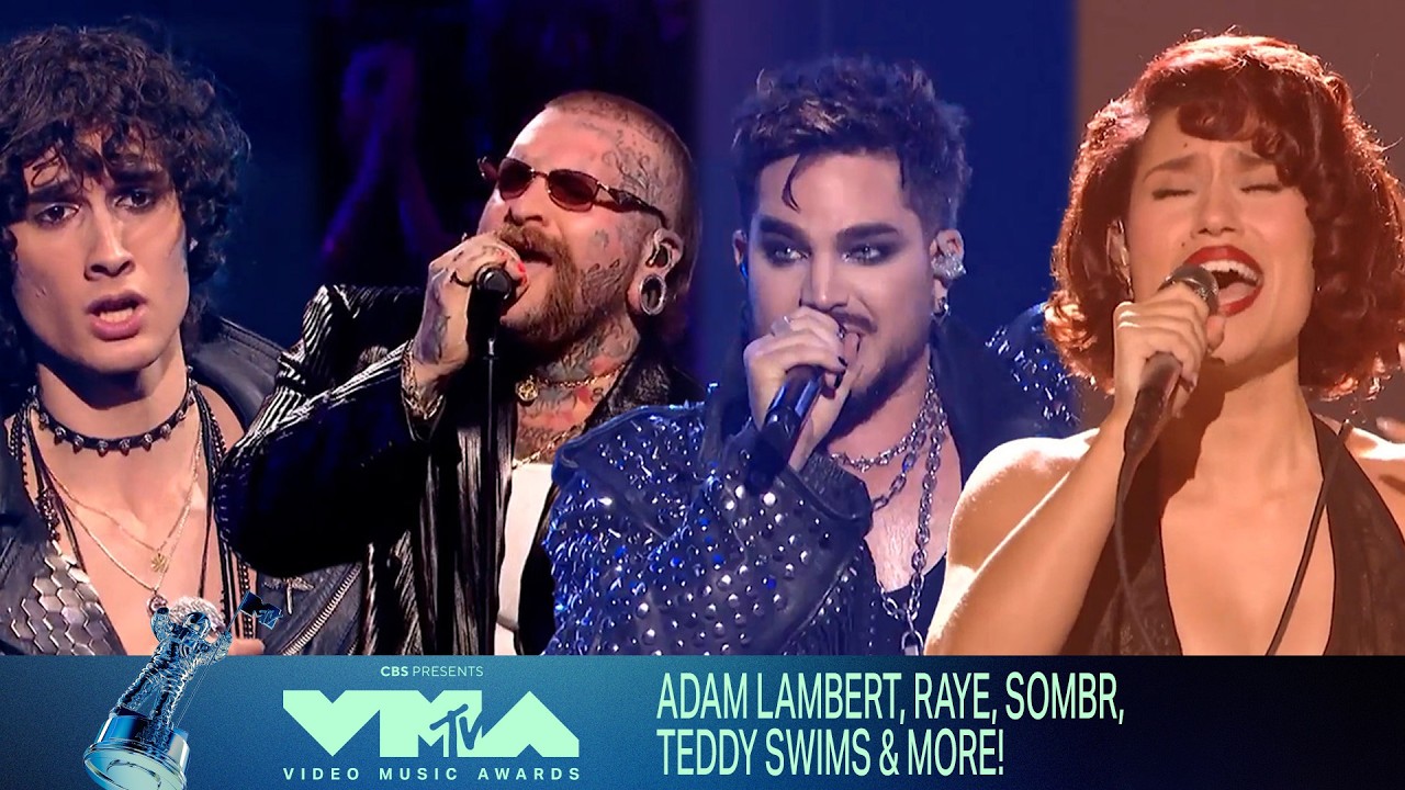 Adam Lambert, Raye, Sombr, Teddy Swims & More Perform a George Michael Tribute | 2026 VMAs