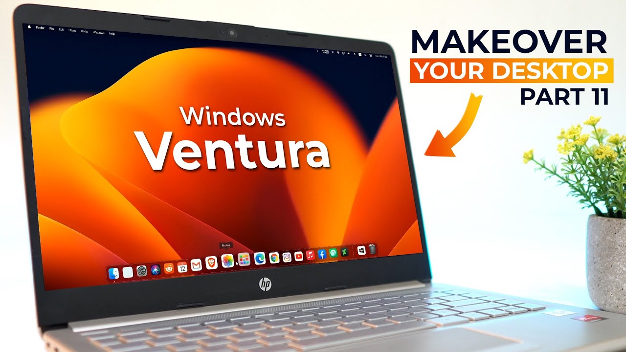 Mengubah Tampilan Windows 10 Seperti Mac OS Ventura - Makeover Your Desktop Part 11