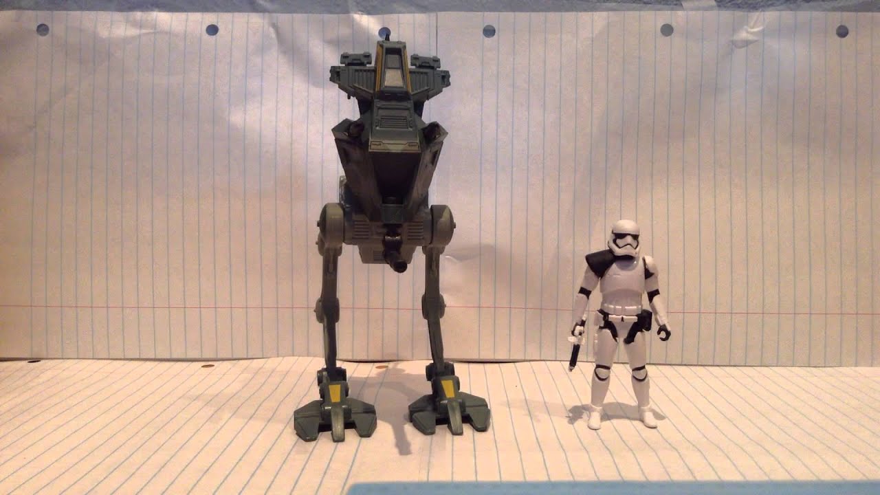 Star Wars force awakens assault walker review